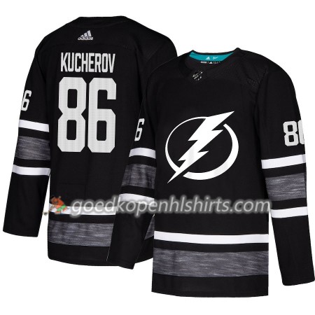 Tampa Bay Lightning Nikita Kucherov 86 2019 All-Star Adidas Zwart Authentic Shirt - Mannen